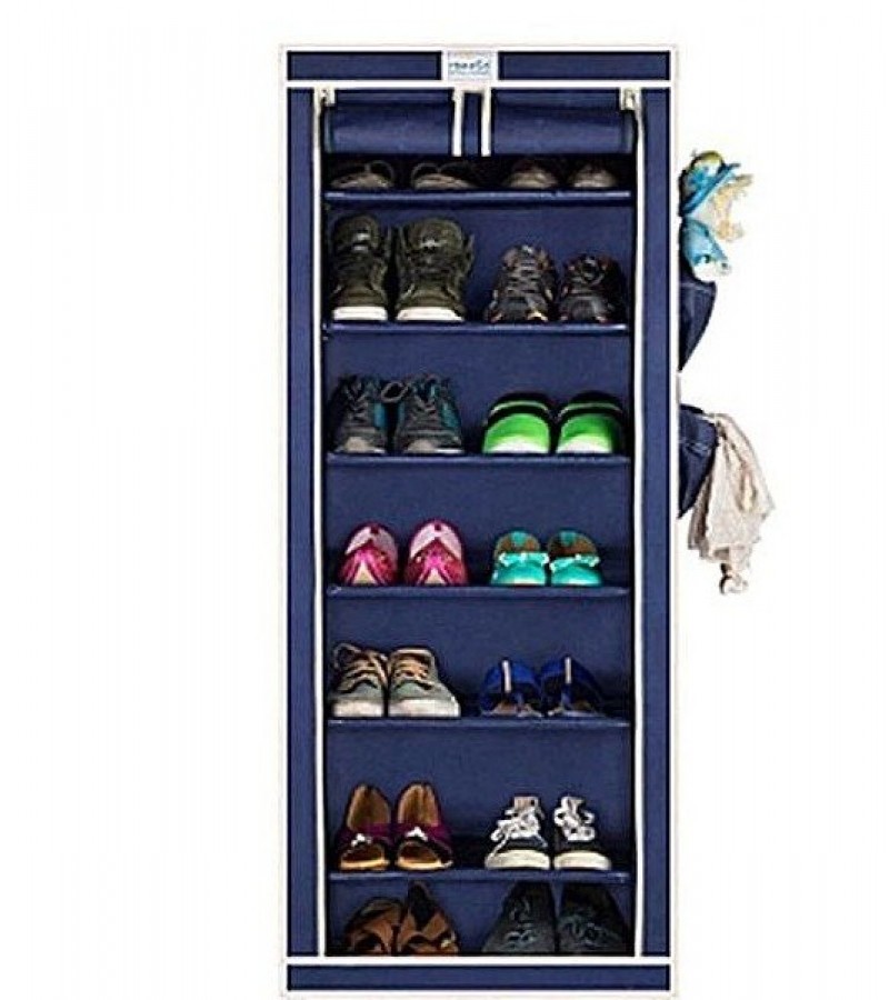 Portable Fabric Shoe Rack - 15 to 20 pairs