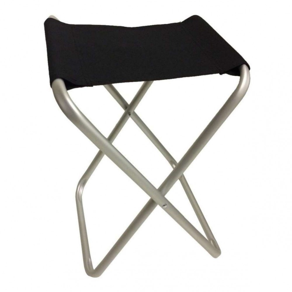 Portable Folding Stool With High Strength Coated Steel Pipe, Outdoor Folding Chair
