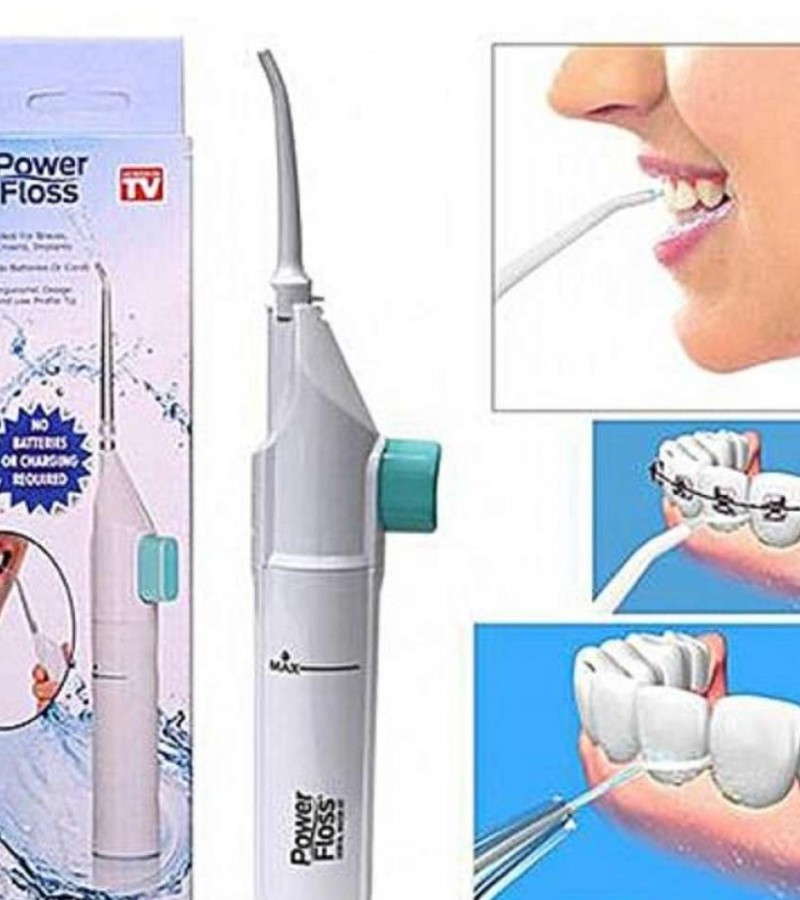 Power Floss - Air Powered Dental Water Jet -