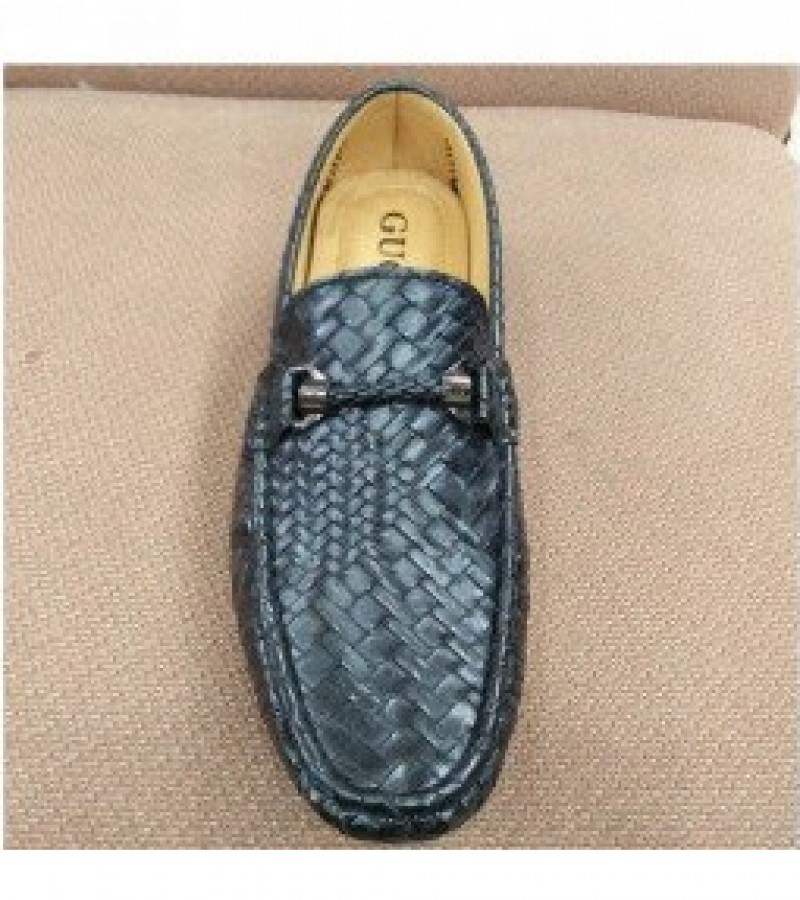 Premium Quality Fashionable Leather BootFor Men -Black -6 to 11