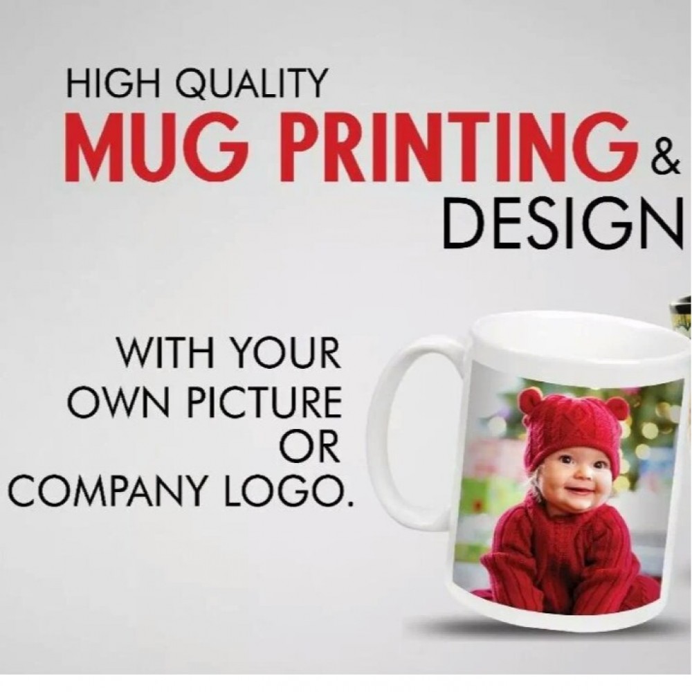 Print Your Image or Company Logo With Designe On Mug