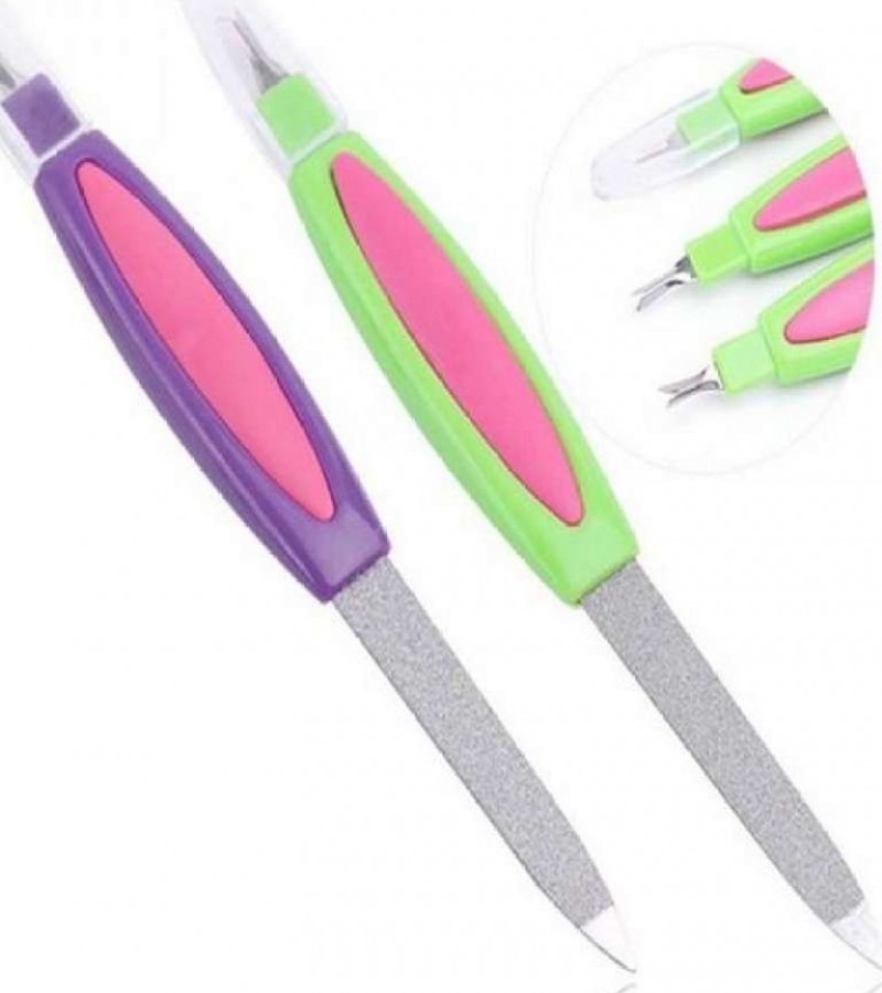 Professional Stainless Steel Double Head Nail Manicure Tools The Dead Skin Fork