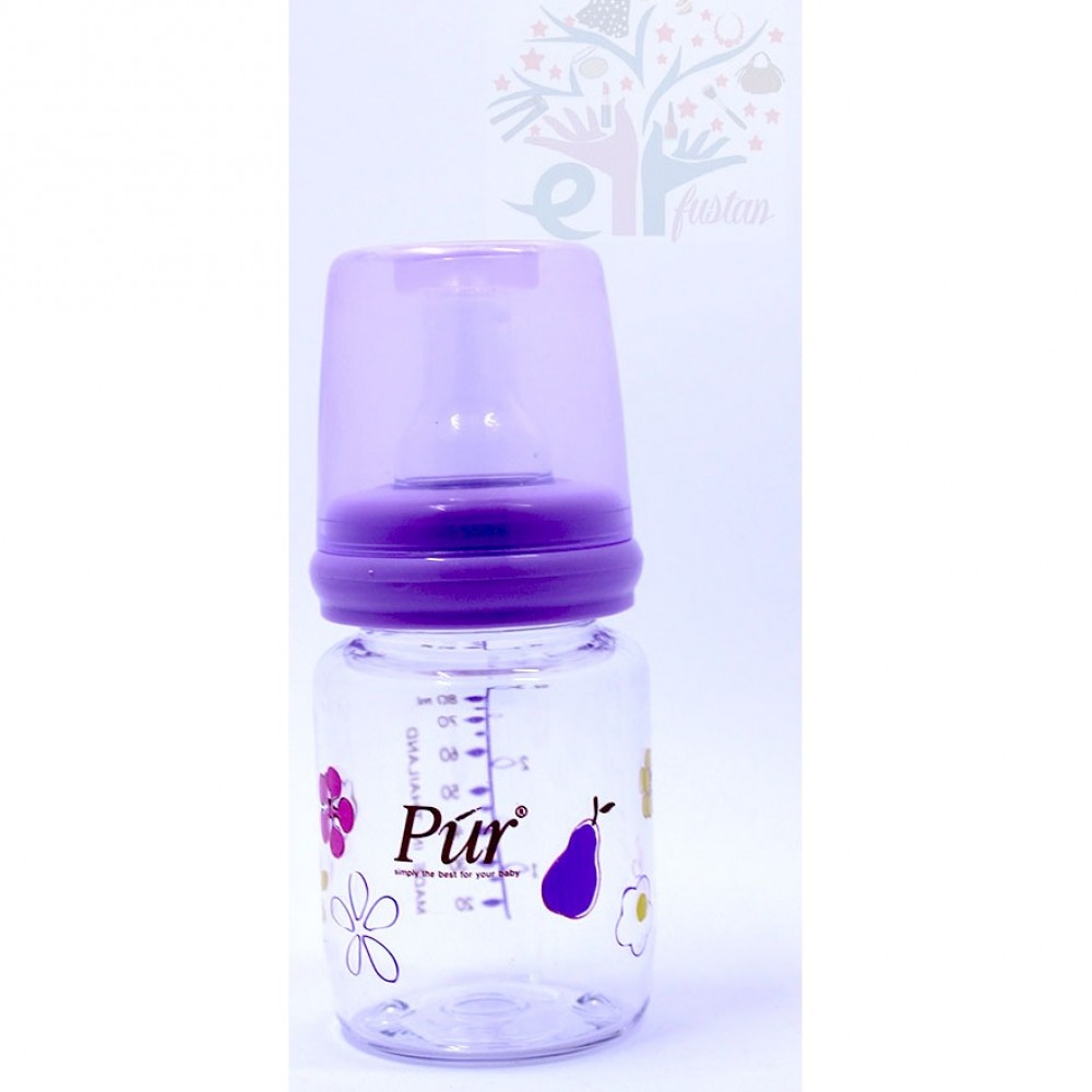 Pur Small Feeding Bottle For Babies - Bpa Free - 80ml