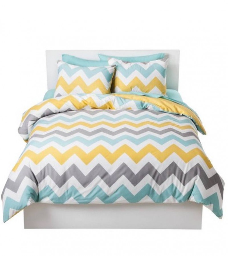 Pure Percail Cotton Printed Quilt Cover Set