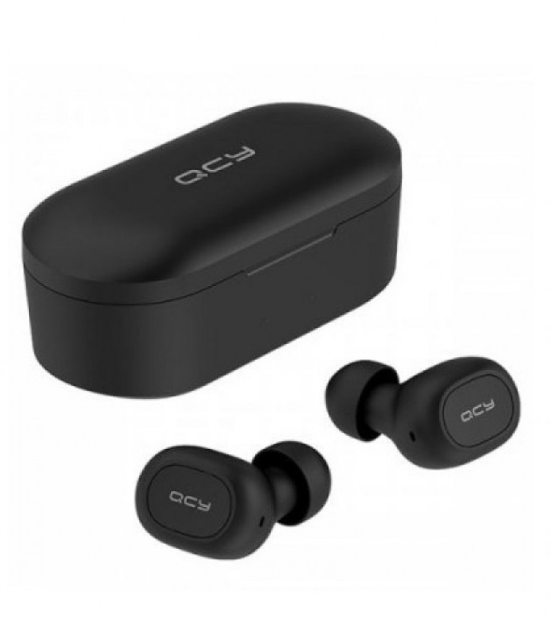 QCY T2C TWS BT5.0 Wireless Earphones with Dual Mircophone 3D Stereo Bluetooth Headphones