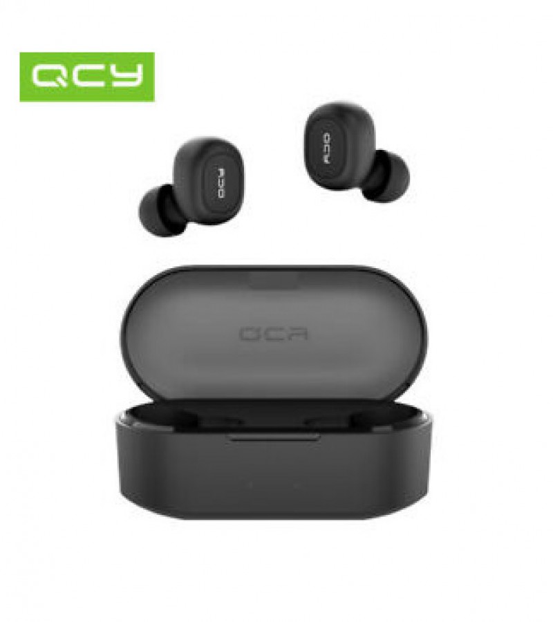 QCY T2C TWS BT5.0 Wireless Earphones with Dual Mircophone 3D Stereo Bluetooth Headphones