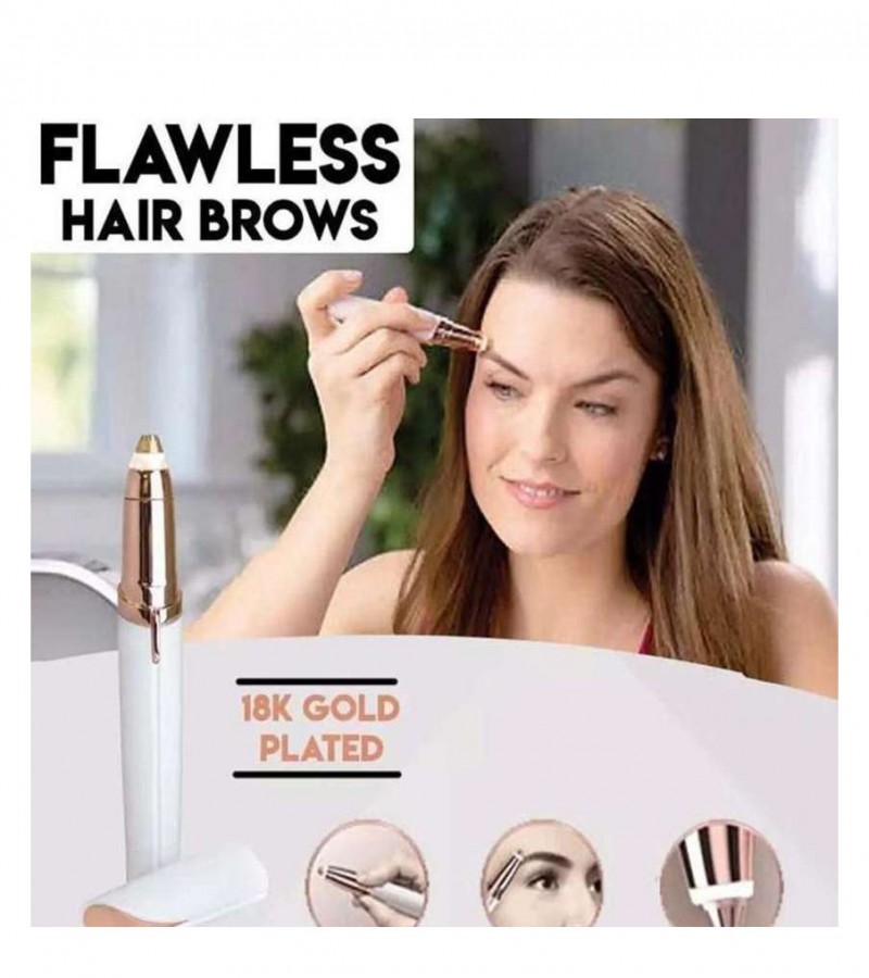 Rechargeable Flawless Eyebrow Hair Remover Eyebrow Trimmer Pen Electric Shaver