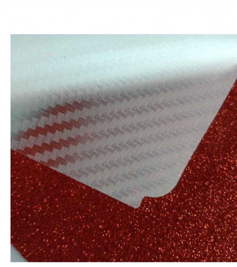 Redmi Note 10 - Carbon fibre - Matte Mosaic Design - Back Skin - Back Protector - Sheet - 020