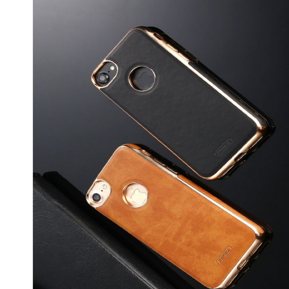 Remax Beck Lux Leather Anti-Shock Back Case for Apple iPhone 7 & 7 Plus