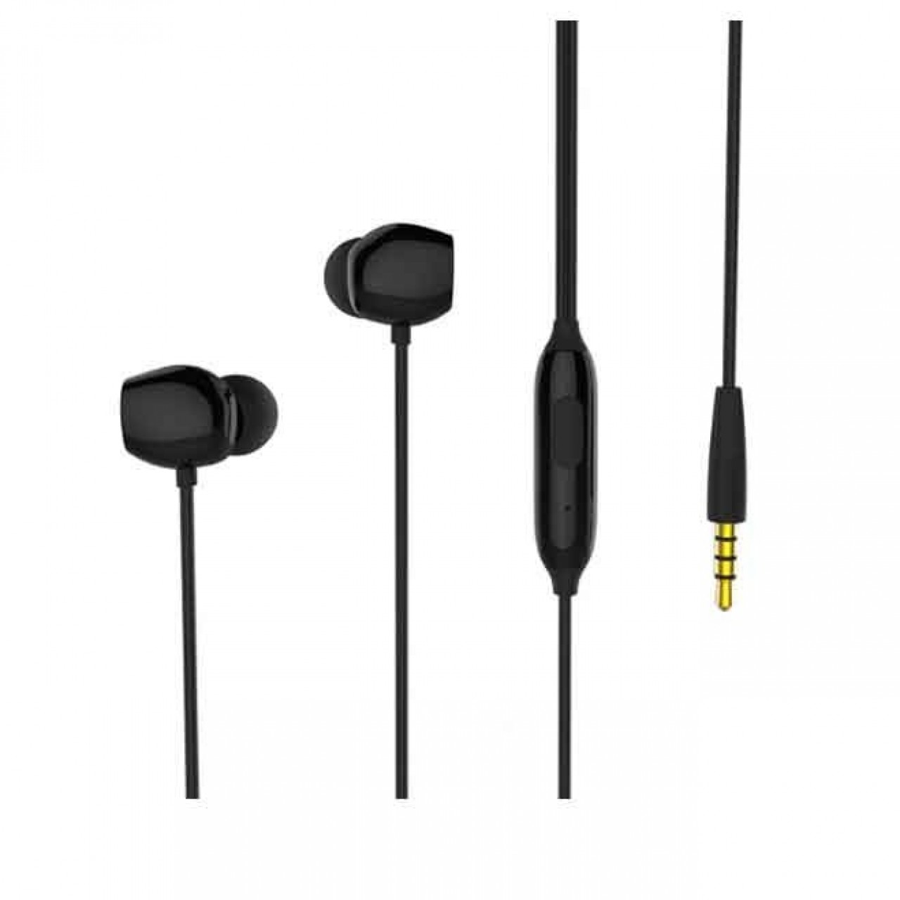 Remax Earphone RM-550 In-Ear Wired Handsfree - Black