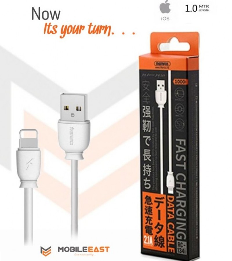 REMAX FAST CHARGING USB DATA CABLE RC-134 FOR IPHONE