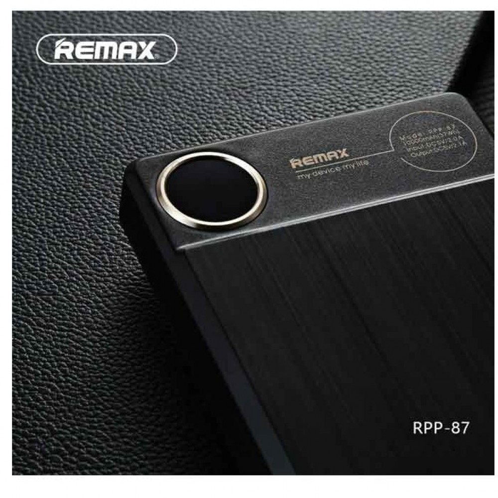 Remax Kooker RPP-87 Powerbank - 10000 MAh -Black