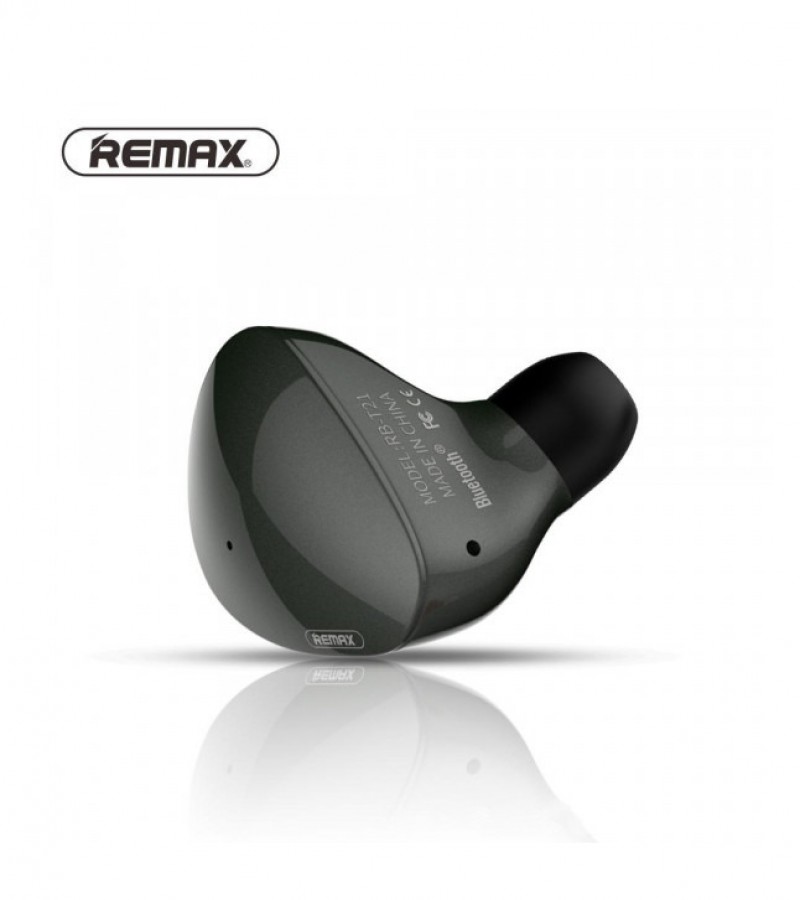 Remax RB-T21 Bluetooth Wireless Mini Single Side Earphone - Black