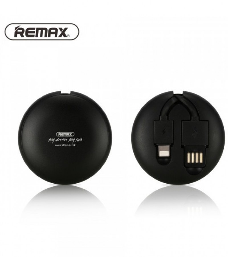 Remax RC-099a Cutebaby Series Retractable USB Cable For Type-C - Black