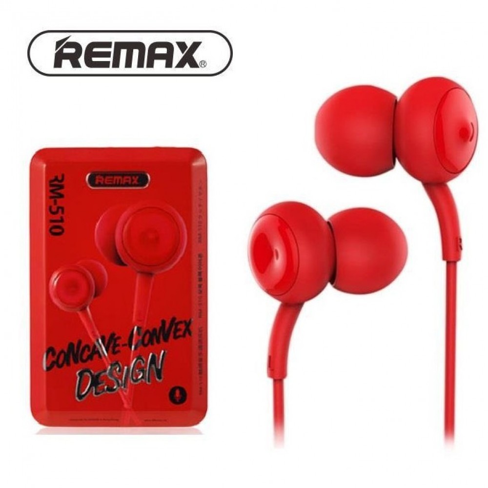 Remax RM-510 Concave Convex Design Earphone