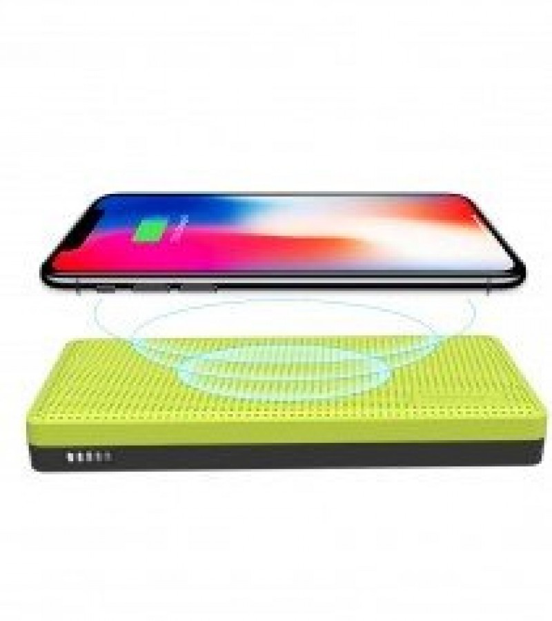 Remax RPP-103 Miles Wireless Charger Power Bank With 2 Output Ports - 10,000 mAh