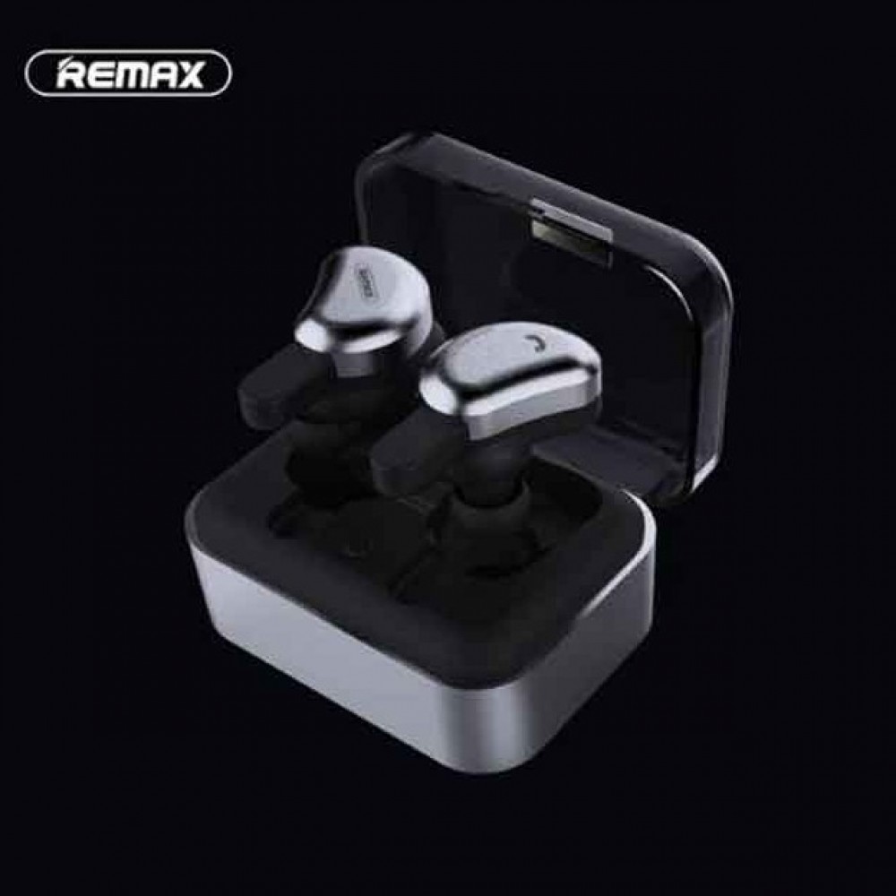 Remax TWS-1 New Bluetooth Earphone Wireless 3D Stereo Earphones Mini Stereo Headset with Charging