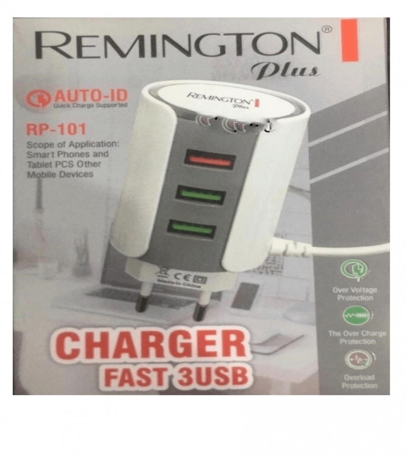 Remington Charger 3 USB ports