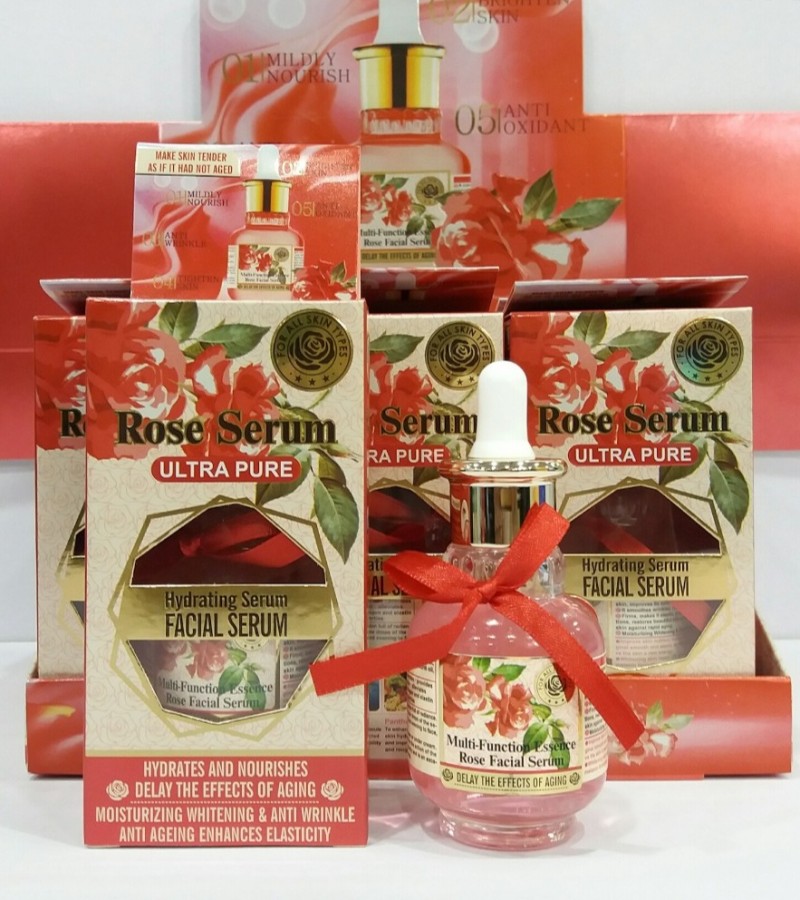 Wokali Rose Serum Ultra Pure Facial Serum 40Ml