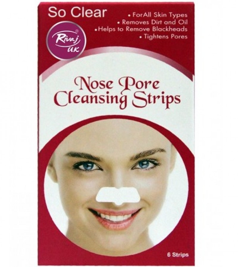 Rivaj-UK Deep Cleansing Nose Pore Strips - 6 strips