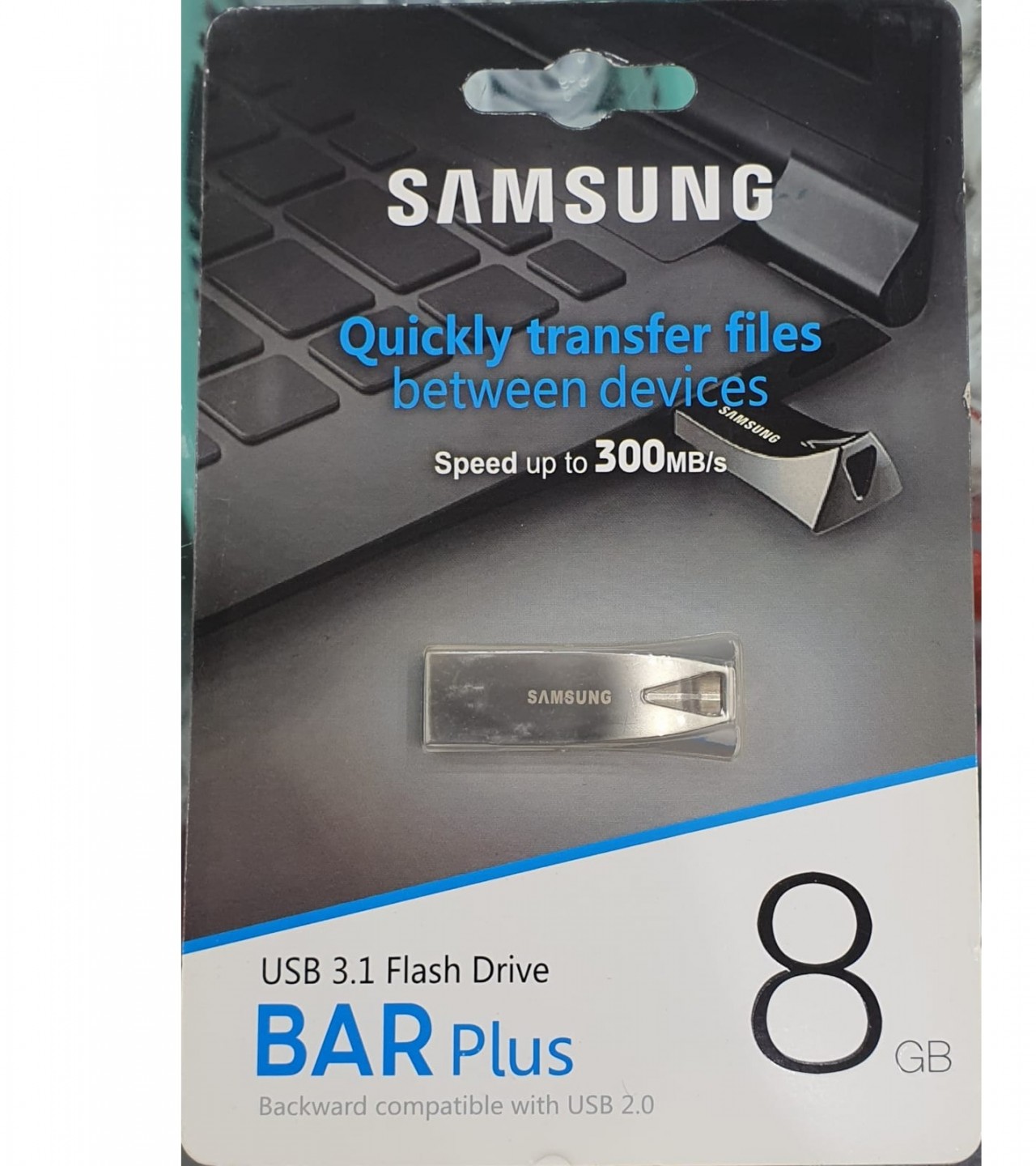 Samsung 8GB USB Flash Drive 3.1 with OTG Mobile Connector (6 Month Warranty)