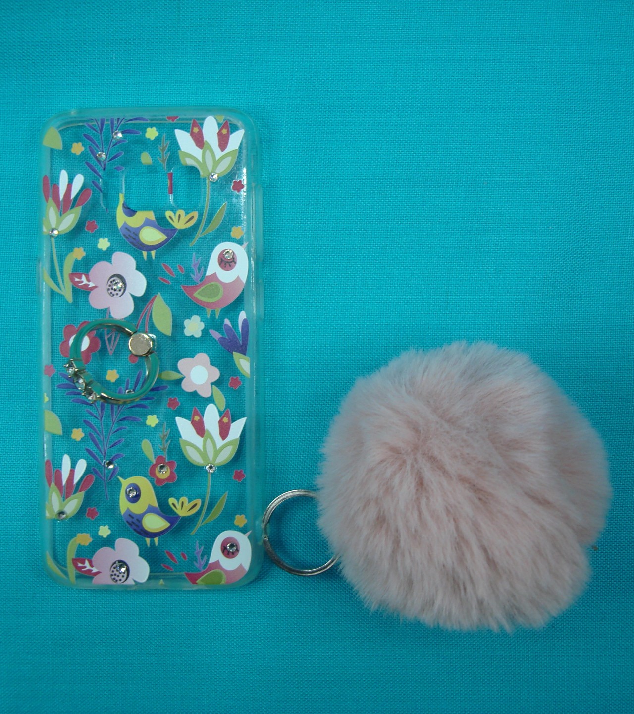 Samsung Galaxy S8 Fancy Ladies Mobile Back Cover with Puffy Ball