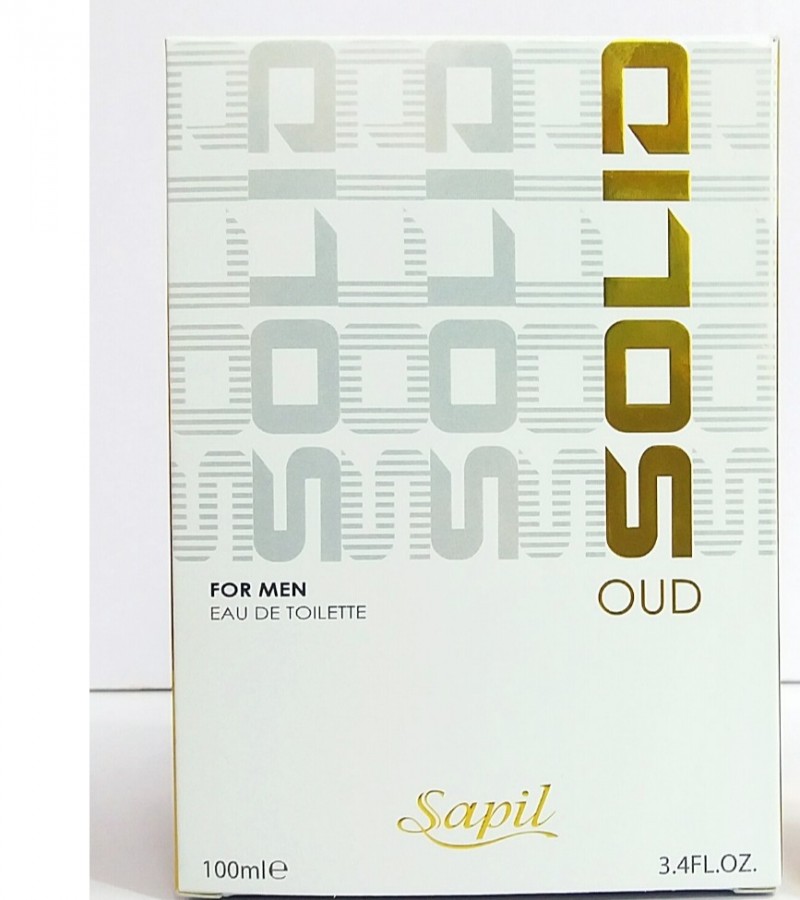 Sapil Solid Oud EDT For Men 100ml