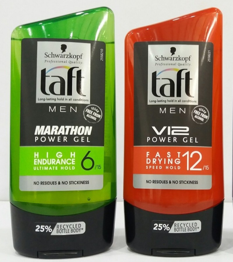 Schwarzkopf Taft Titan Look Power Hair Styling Gel Ultimate (For Men)