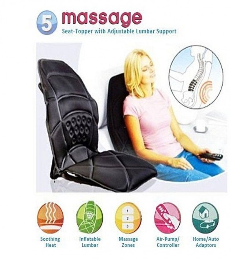 Seat Topper Back Massager
