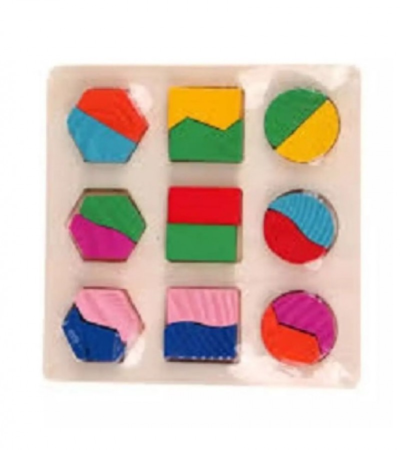 Shape sorters (Wooden material)