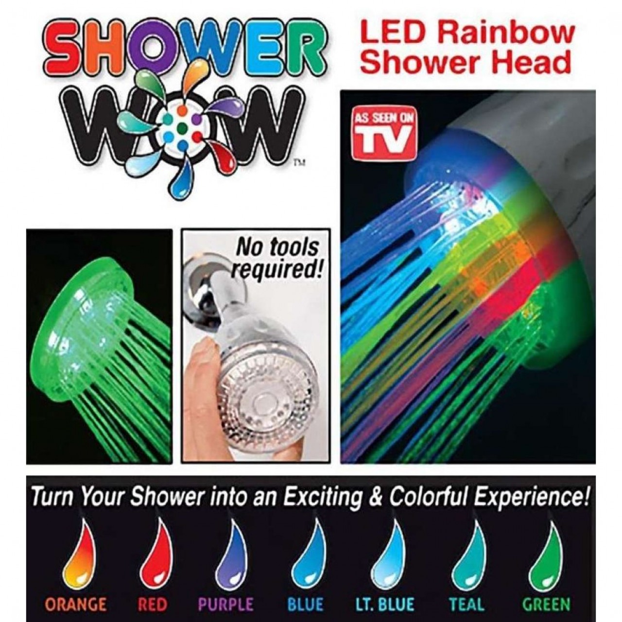 Shower Wow Led Rainbow