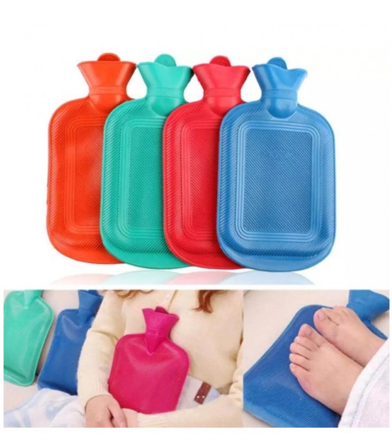 Silicon Rubber Hot Water Bottle Heat Pad For Pain Relief