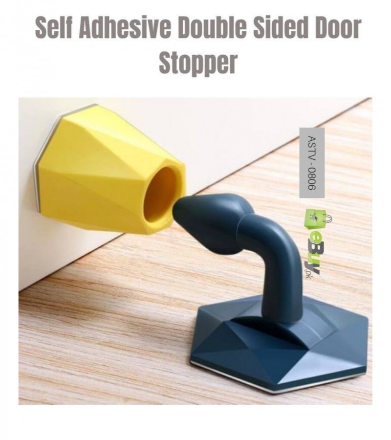 Silicone door stopper double-side tape wall protection anti-Collision door bumper