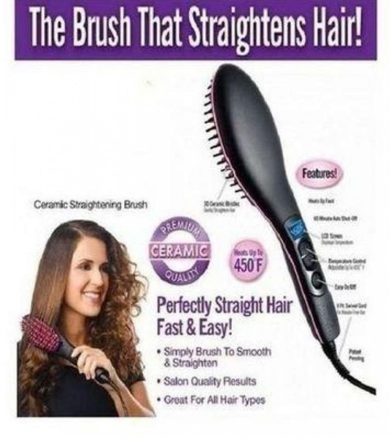 Simply Straight Hair Straightening Brush
