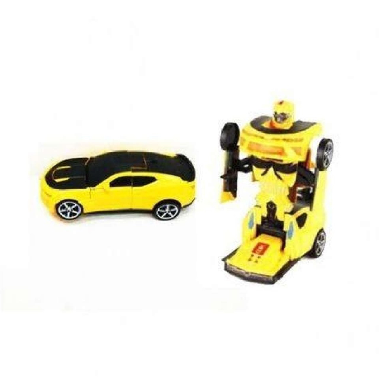 Smart Electric Deformation Rebot Car With Music Light