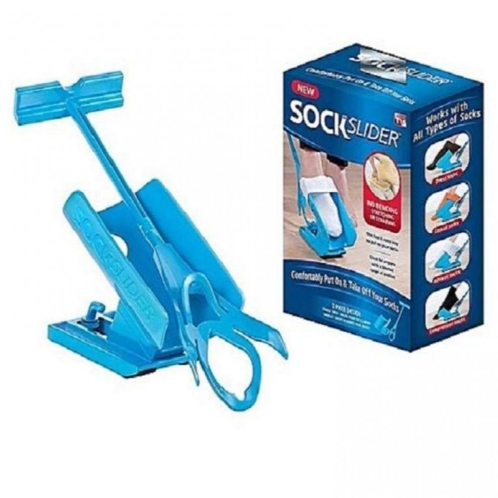 Sock Slider - The Easy On, Easy Off Sock Aid Kit