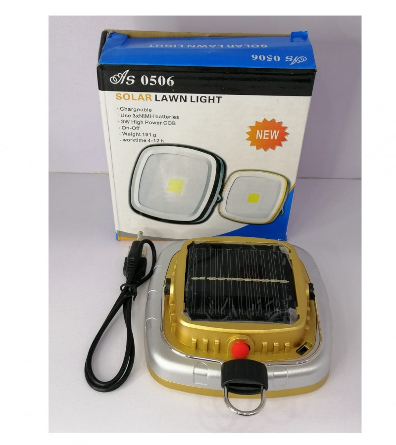 Solar LIght With On Off Button & Charging Port