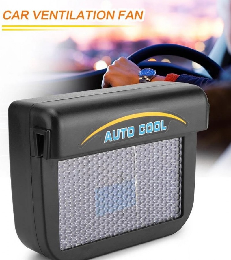 Solar Powered Car Fan & Car Air Ventilation System