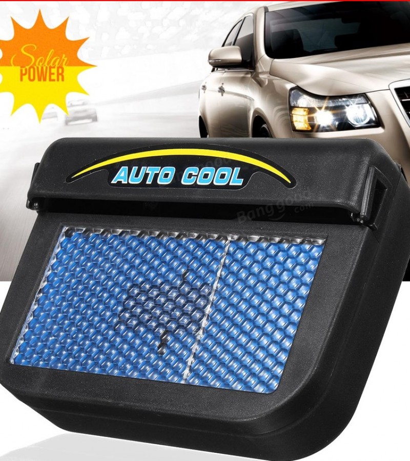 Solar Powered Car Fan & Car Air Ventilation System - Auto Cool - Need no batteries