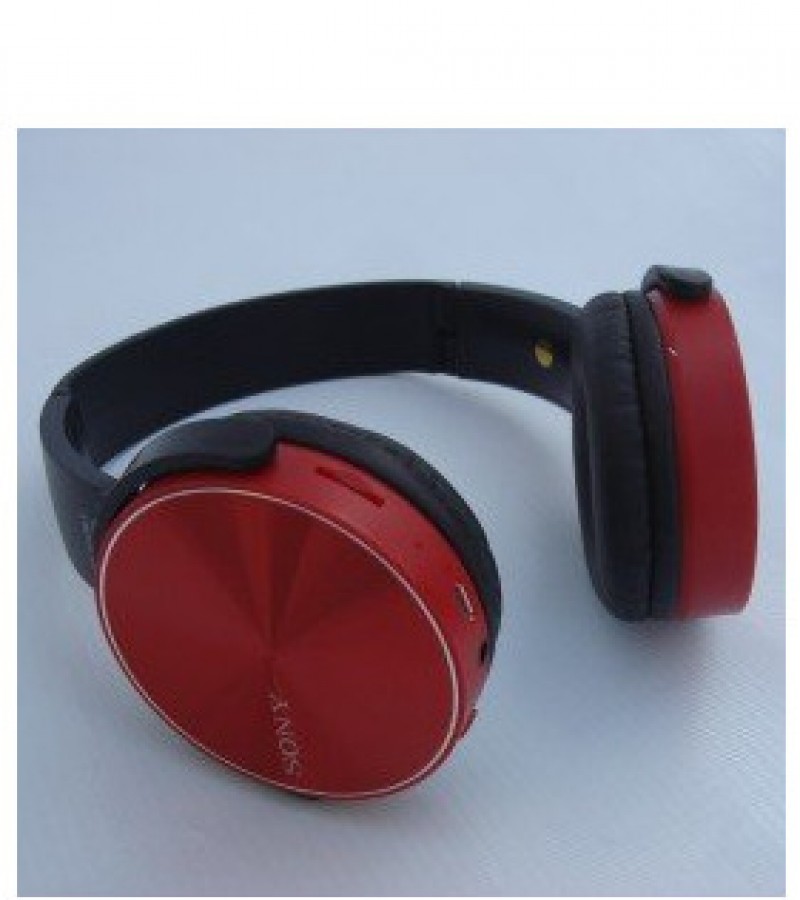 Sony 450BT On-Ear EXTRA BASS wireless Headphones - Red
