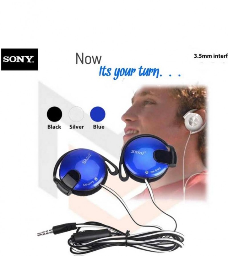 (SONY) MDR-Q140 WIRED HEADPHONES - High Quality Sound Super Bass