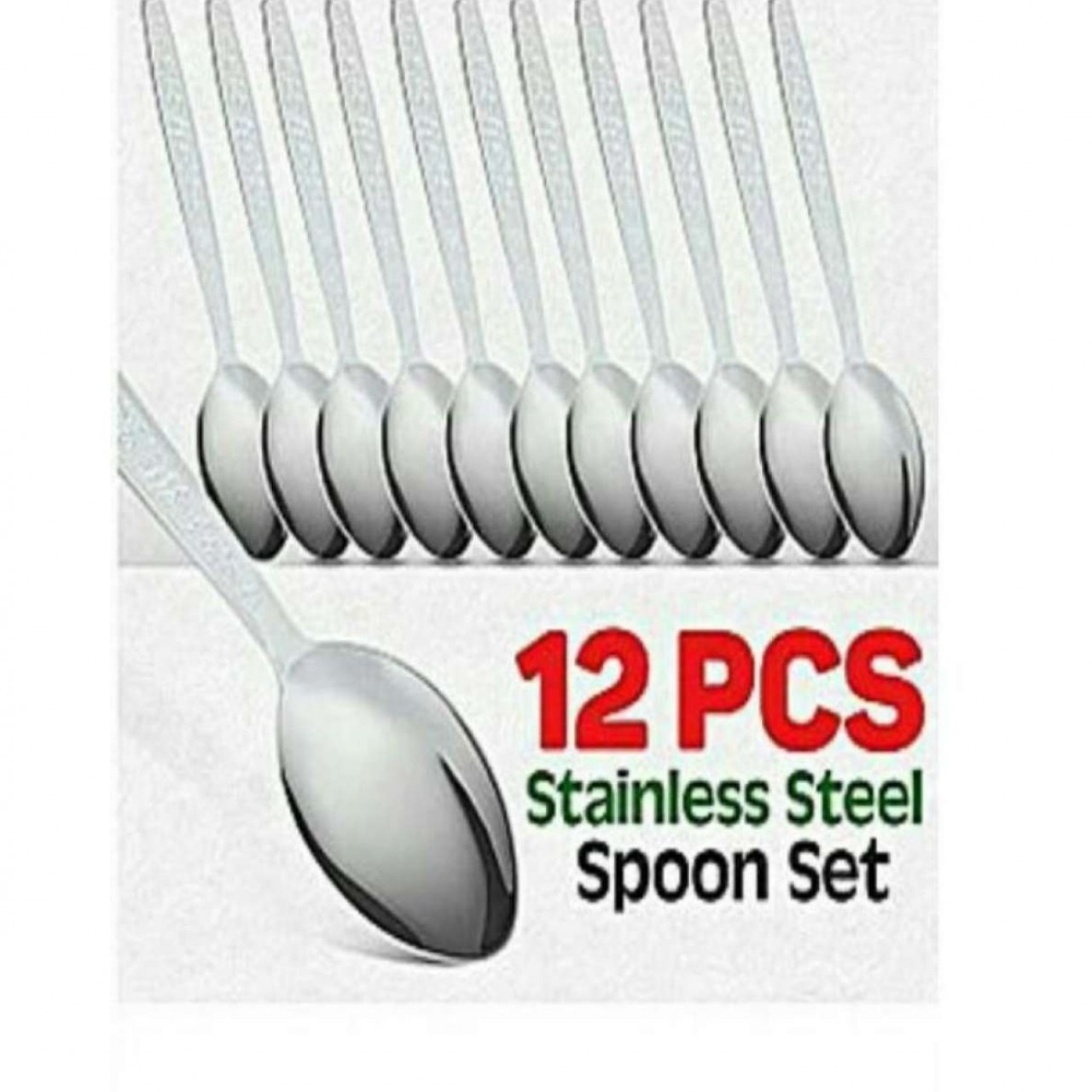 Spoon Set Steel Made -Pack Of 12