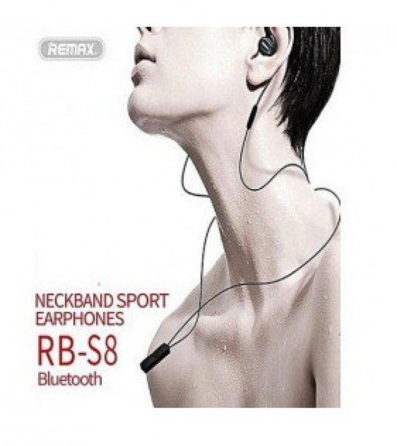 Sports Bluetooth Earphones - Remax S8 Neckband