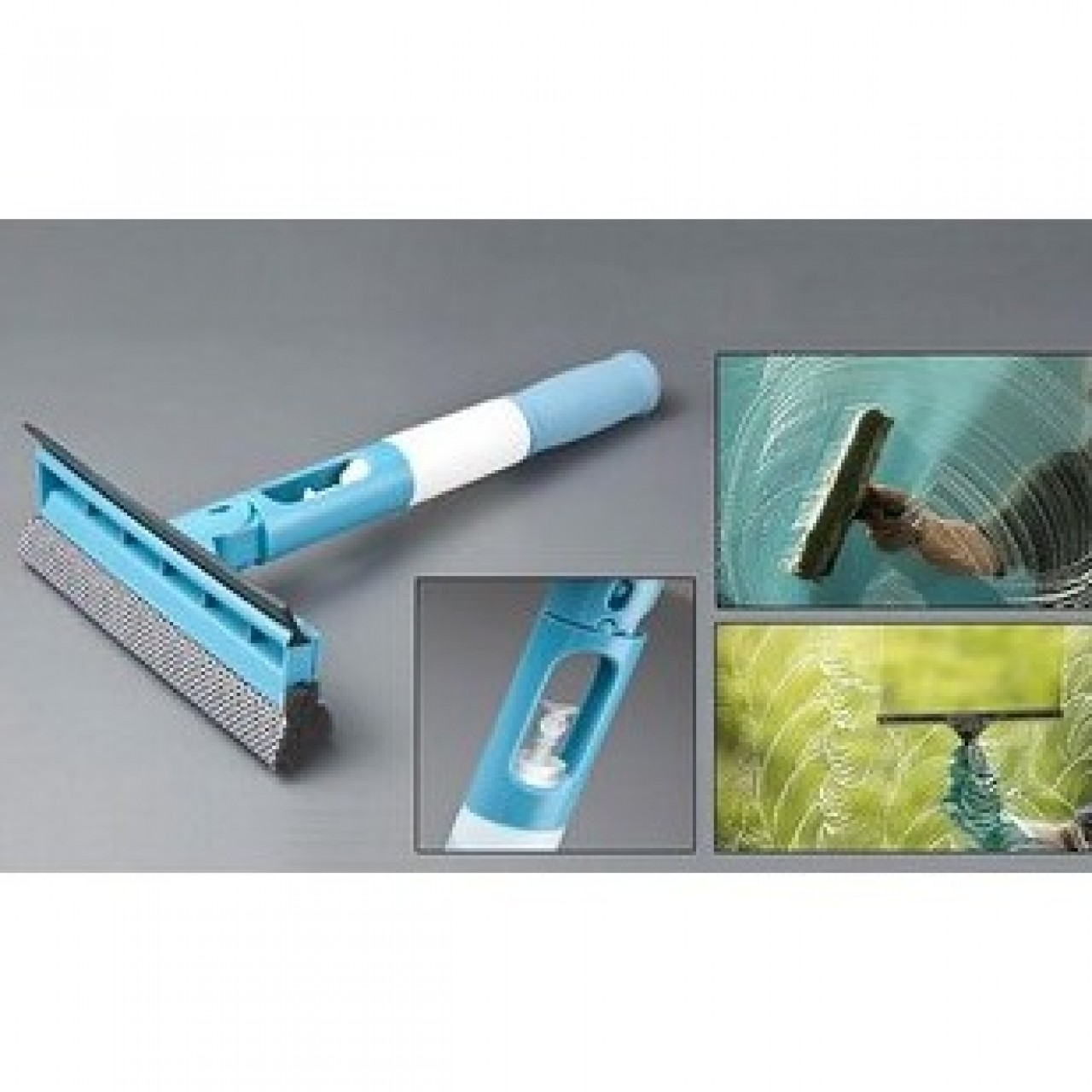Squeeze & Spray Glass Wiper For Car - Two Way