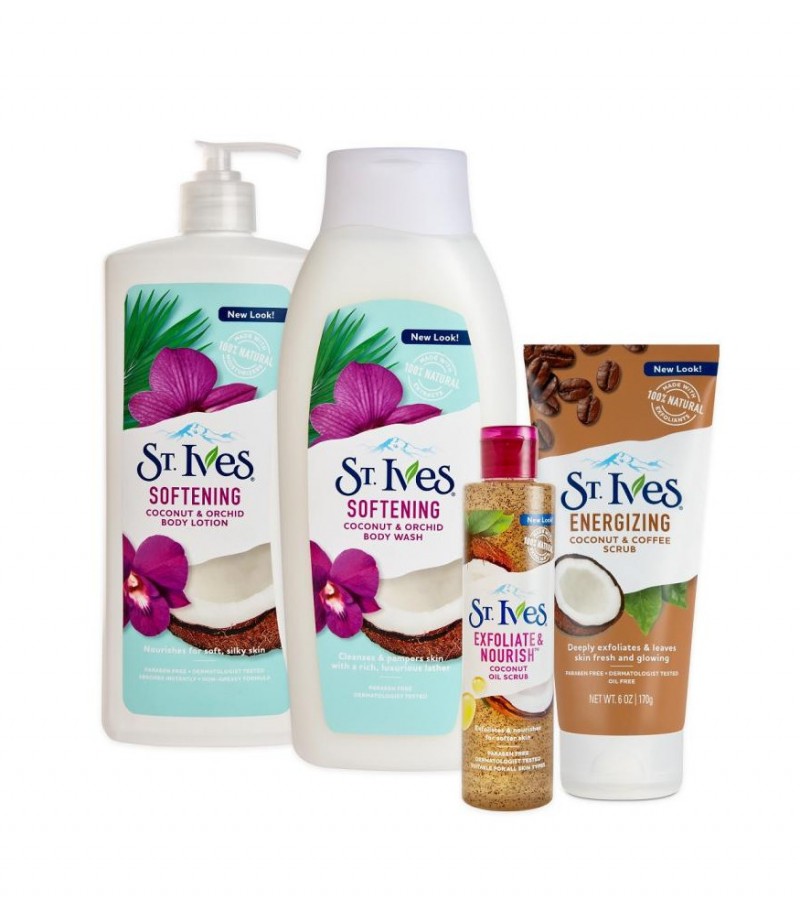 St. Ives Softening Body Lotion Coconut and Orchid