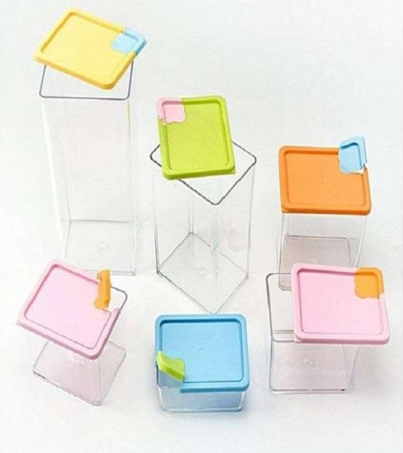 Stackable & Space Savvy Container (Set Of 6)