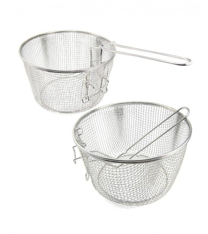 Stainless steell deep fry basket