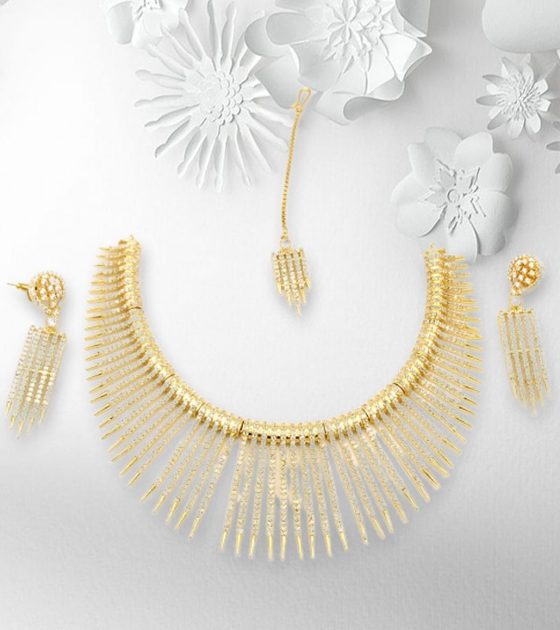 Stylish golden Color Slim Style Jewelry Set