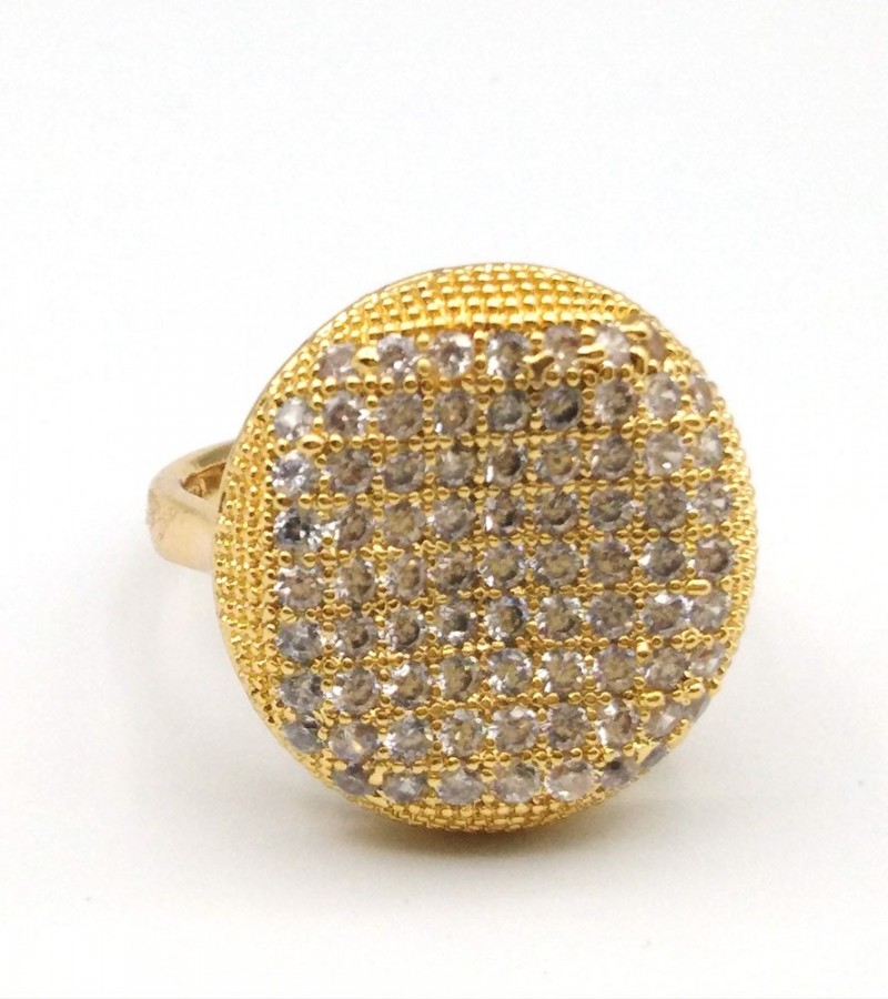Stylish Golden Ring For Women