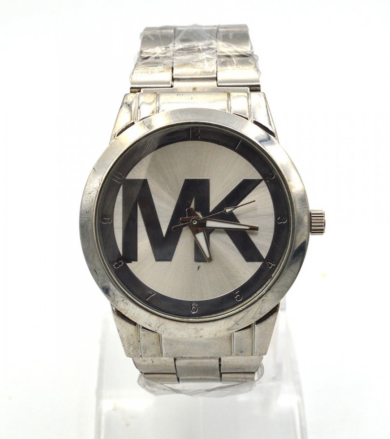 Stylish MK Silver Watch For Men